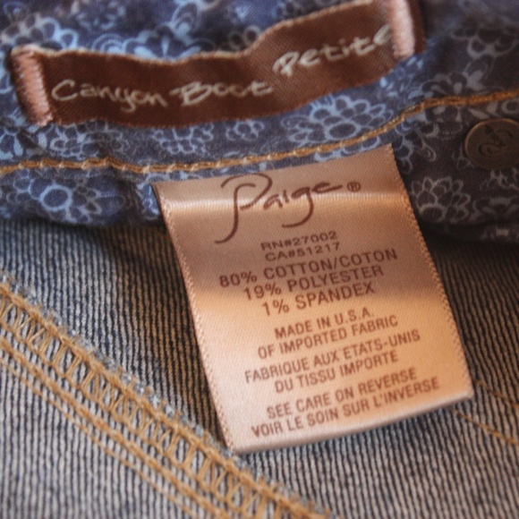 Paige Premium Denim Canyon Boot Petite  SZ 32 - Picture 5 of 5